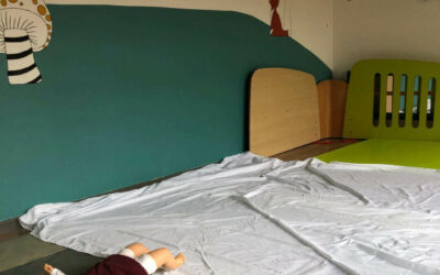 Atelier massage bébé en collectif à Warlaing